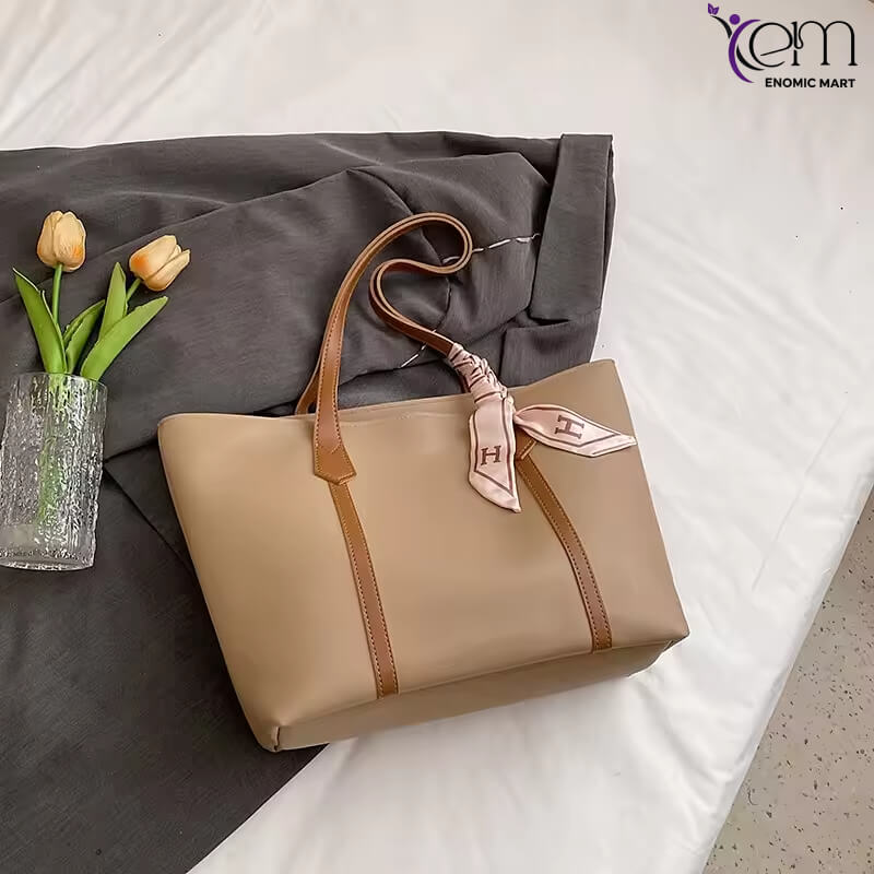 When the New Casual and Versatile Bucket Bag Is Niche Shang Shoulder Bag Simple Large Capacity Tote Bag