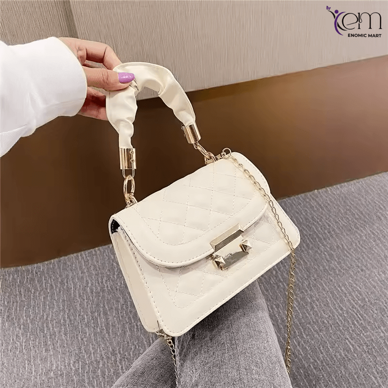 Women's Small Square Shoulder Handbags Fashionable Female Wallet Purses