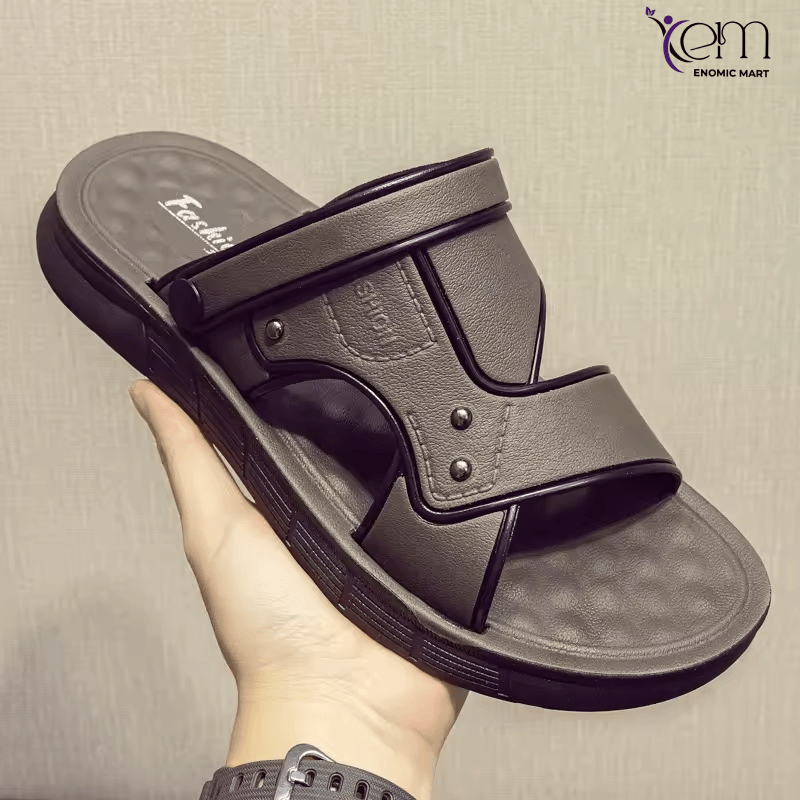 Cheap Rubber Outsole Men's Indoor Outdoor Multi Use Home Sports Sandals Men Indoor slippers Summer