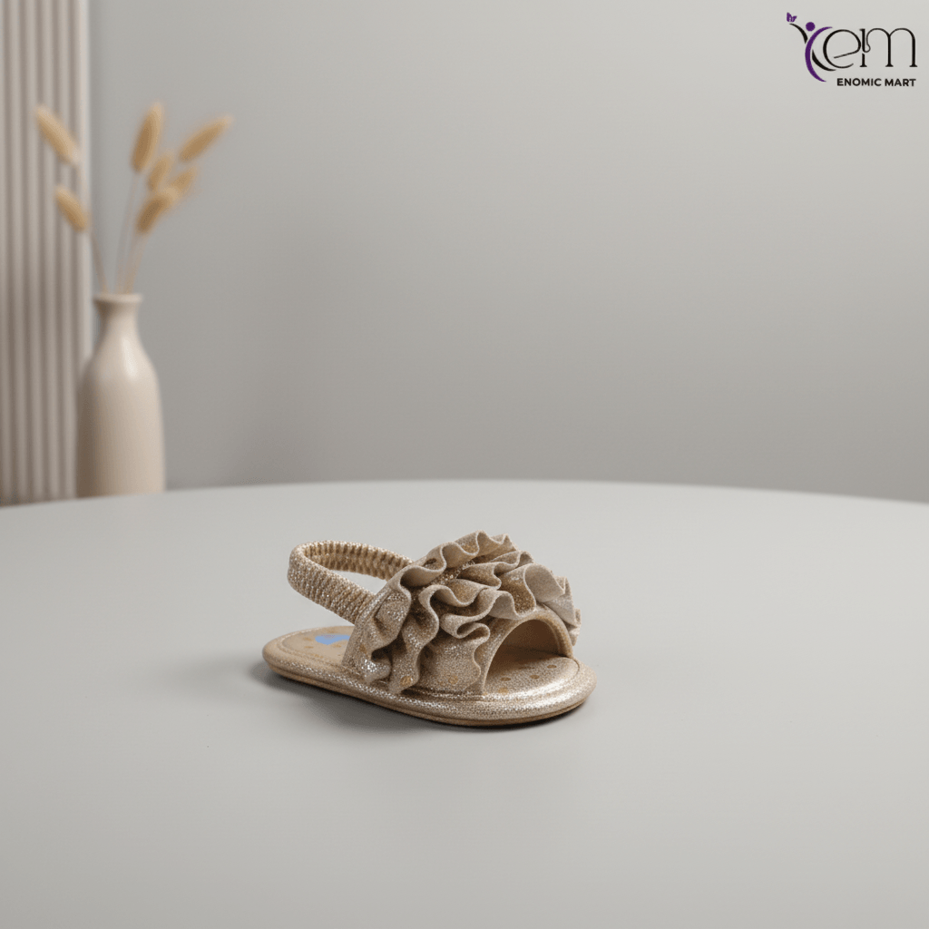 Little Princess Floral Cotton Baby Summer Sandals Infant Shoes
