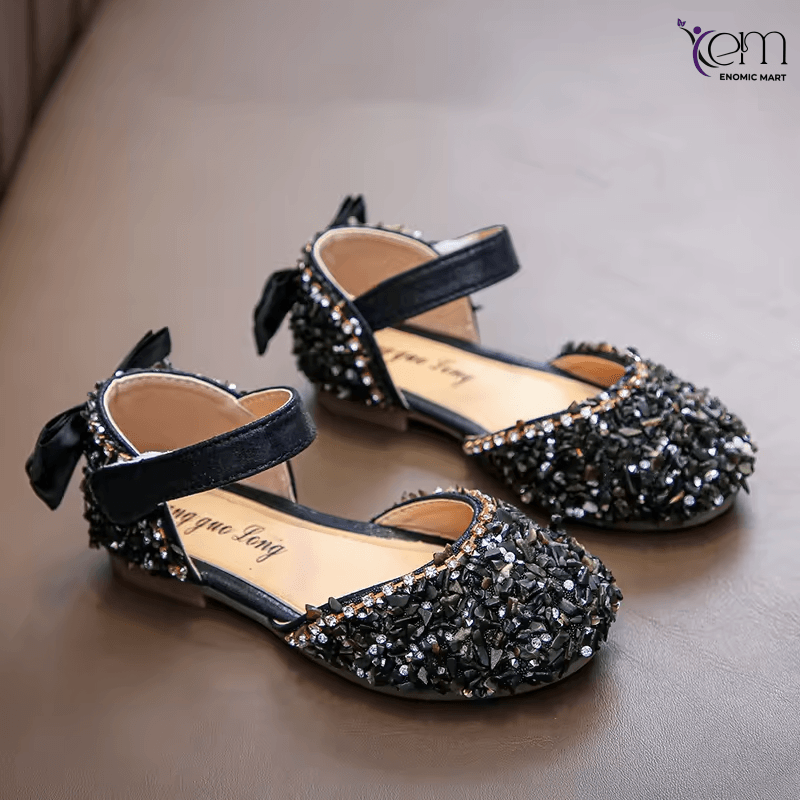Summer New Pattern Children Sandals Korean Version Soft Bottom Girls Closed Toe slippers Kids Pearl Princess School Shoes