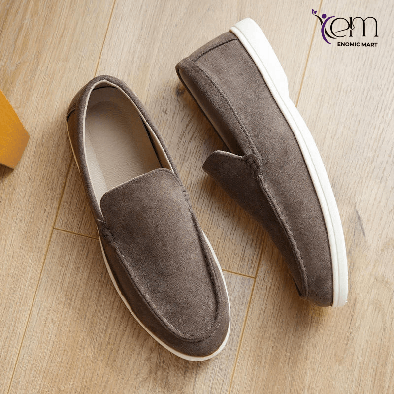 Unisex Multi-Season Suede Running Shoes – BOCHENG